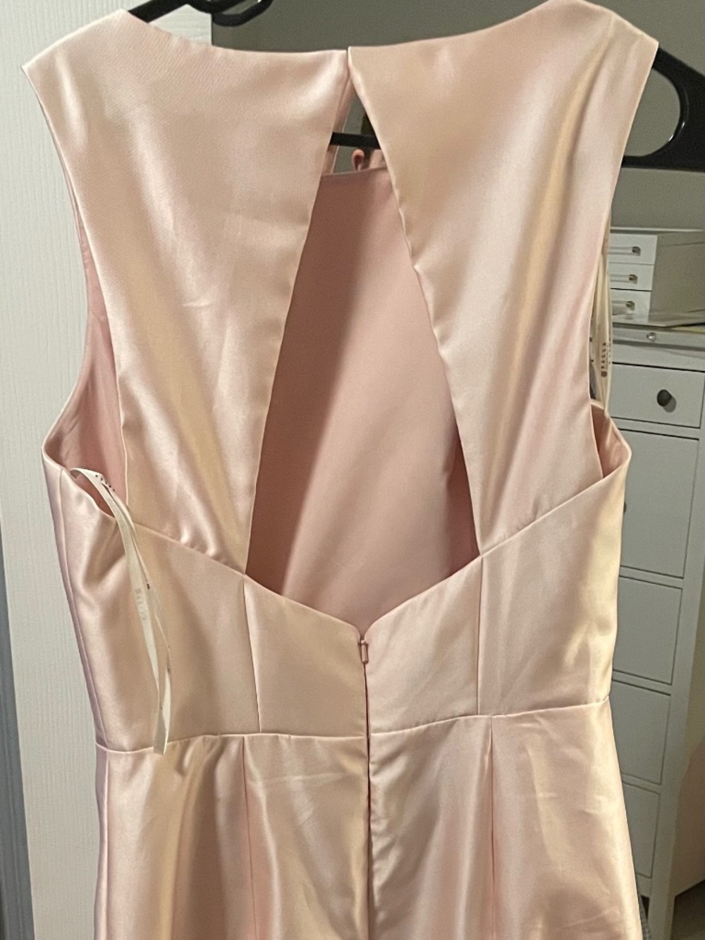 Bella Bridesmaids BB106 Blush Formal Bridesmaid Dress Size 14R Worn Once